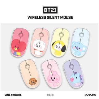BTS BT21 Official BABY Wireless Silent Mouse Authentic Goods K-POP(Ready Stock)