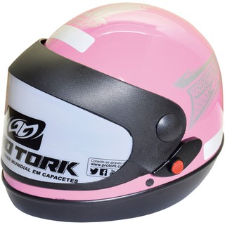 capacete de moto Motoboy Novo Sm Sport 788 Moto San Marino Pro Tork Rosa