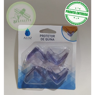Protetor de quina/canto para bebes kit com 4 unidades
