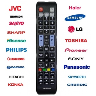 Controle Remoto Universal Para Tv Led Lcd Samsung Sharp Sony Panasonic Sanio Hitachi Toshiba Philips e LG