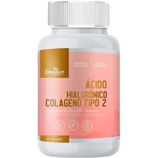 Acido Hialuronico Colageno Tipo 2 e Vitamina C 100 Capsulas - Denature