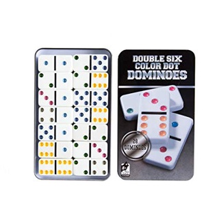 Jogo De Domino colorido 28 Peças
