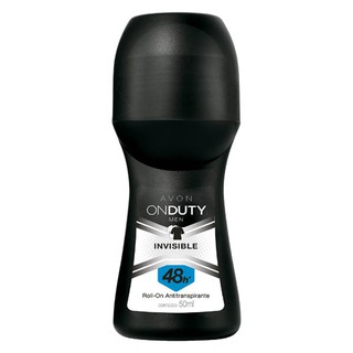 Avon Desodorante On Duty Men Roll-On Men Invisible - 50ml