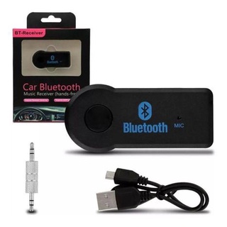 Adaptador Receptor Bluetooth Usb Chamada P2 Música Som Carro auxiliar (3)