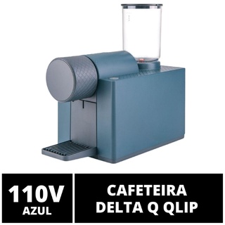 Cafeteira Maquina Capsulas Delta Q, Qlip, Azul, 110V