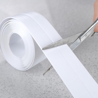 Hot 3.2 M Fita De Vedação Tira Do Banho Chuveiro Banheiro Branco PVC Auto Adesivo Impermeável Adesivos De Parede Para O Cozinha (5)