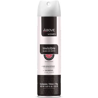 Desodorante above aero invisible feminino 150ml