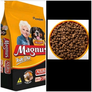 Ração Magnus todo dia 15kg sabor carne para cães (4)