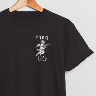 Camiseta Blusa Minimalista Cupido Anjo AK-47 Metralha Thug Life Moda Tumblr Swag 100% Algodão