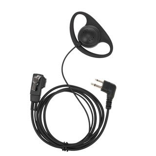 Pr* Universal Finger PTT Earpiece with Microphone Headset for Motorola Two Way Radio Walkie Talkie Two Pin M Plug (1)
