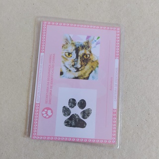 Rg Pet Identidade Pet Cachorro Gato Estimação Impresso e plastificado (5)