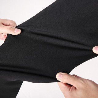 Calças Homem Formal Elástico Flexível Slim Casual Seluar Comprido Calça Masculina Calça Casual Primavera Meninos (4)