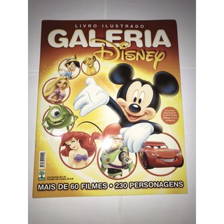 Álbum De Figurinhas Incompleto semicompleto semi completo Galeria Disney 2011 - livro ilustrado album de figurinha álbum de figurinhas albuns álbunso