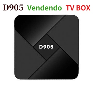 TV BOX D905 PROCESSADOR AMLOGIC S905 Android 10.0 4 + 32gb