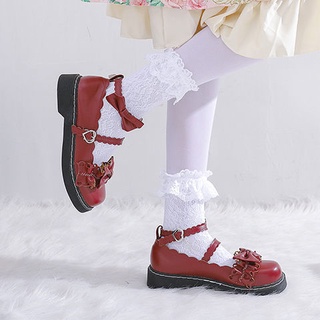 Sapatos De Couro Pequeno Estilo lolita Desempenho Japonês (8)