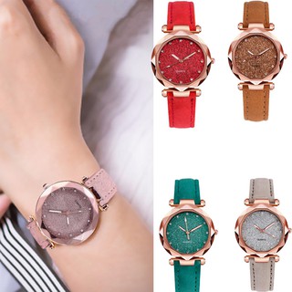 Relógio De Pulso Feminino De Quartzo Com Pulseira De Ouro Rosa Com Estrasse | fashion Korean Rhinestone Rose Gold Quartz Watch Female Belt Watch (1)