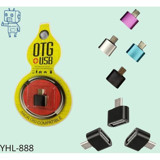 Adaptador OTG Usb 2.0 Femea X Micro Usb V8 Macho/ YHL-888 (1)