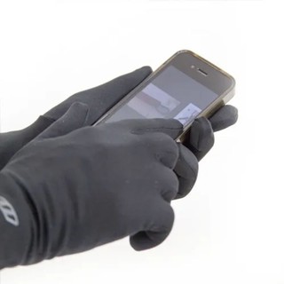 Luva X11 Thermic Proteção Termica Frio Motociclista Motoqueiro Função touch screen para celular nos dedos indicadores Tecido arejado Fator proteção UV50