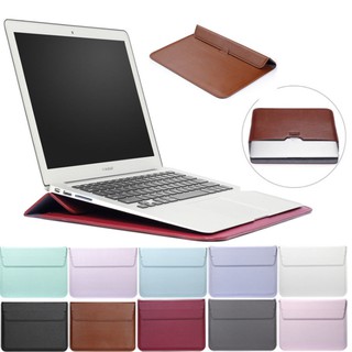 Capa De Couro Com Bolsa Envelope Para Laptop MacBook Pro 13 " A1989 2018