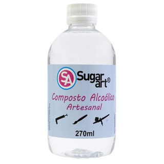 Álcool Cereais Solução De Cereais SugarArt - Sugar Art Composto Alcoólico Artesanal 270 ml