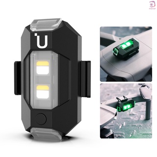 [POP]Ulanzi Drone Strobe Light Flashing Light 3 Colors Slow Fast Flashing Anti-collision Light with Built-in 110mAh Battery Replacement for DJI Mavic AIR 2 and Most Drone Replacement Accessories