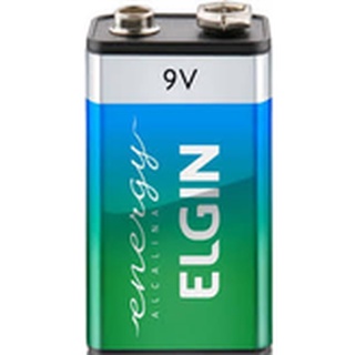 Bateria energy 9v alcalina - Elgin