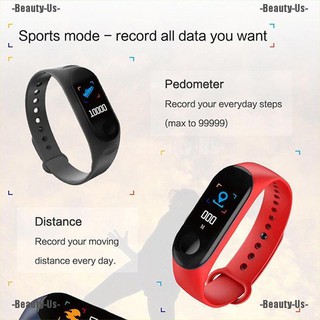 Relógio Smartband com Rastreador Fitness/Monitor Cardíaco M3 (7)