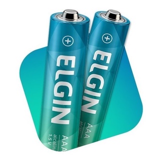 Pilha Elgin Alcalina Energy Lr03 AAA C/2 - Caixa Lacrada com 20 Pilhas (4)