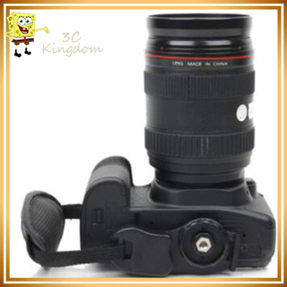 Punho de PU Camera Alça de Mão de pulso Strap Belt para Nikon para Canon DSLR Camera (5)