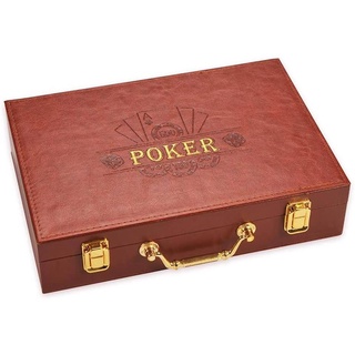 Maleta de Poker 200 Pecas Mala de Madeira (5)