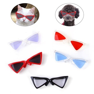 SPRING3 Pet Fornecimentos Moda Reflexão Acessórios Do Vintage Fotos Adereços Gato Óculos Cão/Multicolor (9)