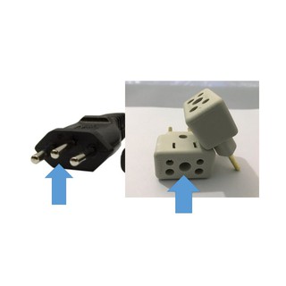 1 unidade de Adaptador de tomada BOB ESPONJA ORIGINAL aceita padrão novo e velho - para aquele plug que não entra em tomada nenhuma (4)