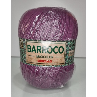 Barroco maxcolor 400g cor uva, 6 fios.