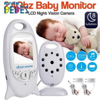 Nanny Câmera Eletrônica Sem Fio Baby Monitor 2 Polegada Rádio Vídeo Night Vision Walkie Talkie Temperatura 0pLN