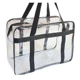 Bolsa transparente p/piscina praia etc (1)
