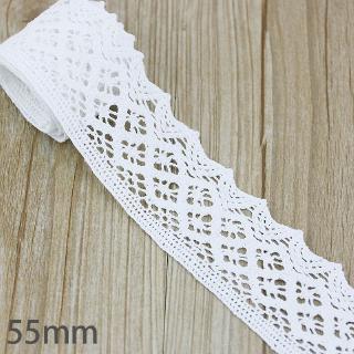 (5 M / Roll) Bud Tecido De Seda De Algodão Branco Bordado Aparar Diy Material De Costura Artesanal Artesanato (6)
