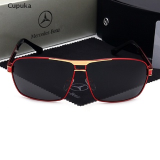 Óculos De Sol Masculinos Polarizados Cupuka Mercedes Benz Clássico De Metal (8)