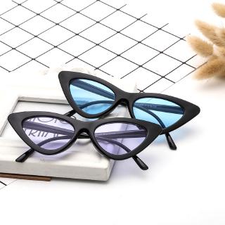 Óculos de Sol Triangular/Olho de Gato Anti UV Vintage Feminino (8)