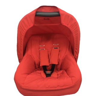 capa para bebe conforto com protetor de cinto 70cm x 50cm e capota solar tamanho universal cores lisas (1)