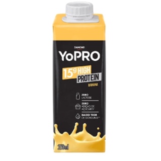 Yopro Danone Milk Banana 15g Proteina 250ml