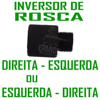 Adaptador Conversor De Rosca 14mm Inversor - Ccw / Cw ou cw / ccw - aeg