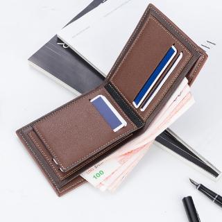 100% Original Baellerry Men Multi-Card PU Leather Business Short Wallet (5)