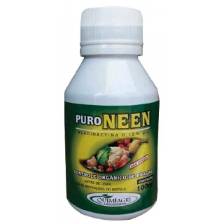 Óleo de Neem 100 ml Quimiagri - Controle Natural de Insetos