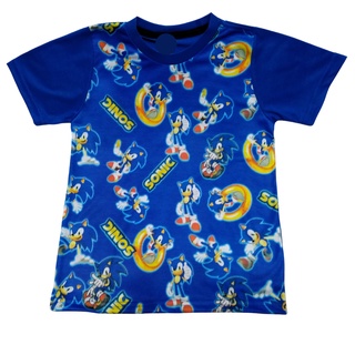Camiseta Camisa Sonic infantil Filme Desenho Jogo Game Pronta Entrega
