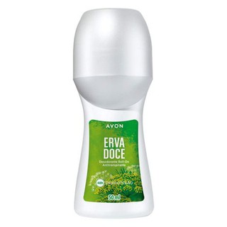 Desodorante Roll-On Antitranspirante Erva Doce - 50 ml - AVON