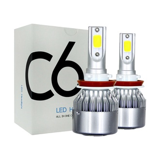 Farol LED De Carro C6 H4 H7 H11 9012 9004 LED De Farol Alto Para Carro Próximo-1 Peça JP7
