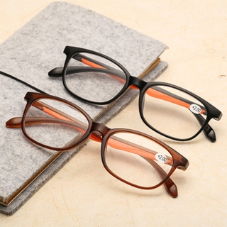 Óculos De Leitura De Resina Unissex De Alta Definição Retro Com Lentes Transparentes