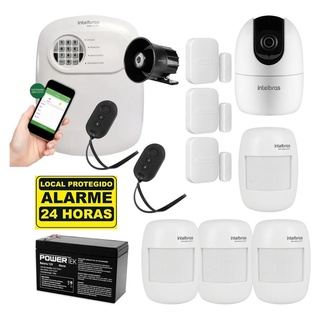 Kit Completo De Alarme Com Camera Wi-fi Mibo Im4