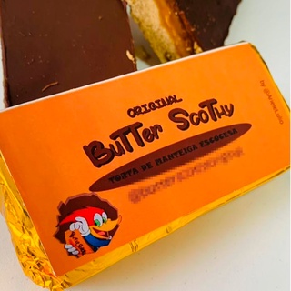Butter Scotchy - Torta De Manteiga Escocesa do Pica-Pau 5 Unidades