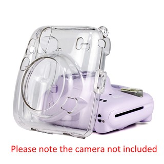 -Includes Sticker-Capa Transparente Cristal Para Câmera Fujifilm Instax Mini 7s 8 9 1140 Liplay EVO (5)